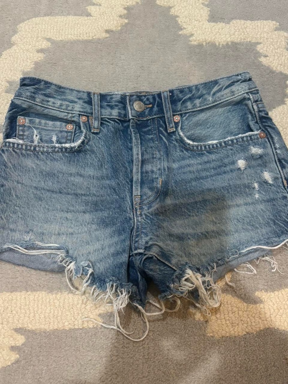 Free People Denim Shorts